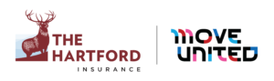 Move United Logo and The Hartford Logo together as a banner